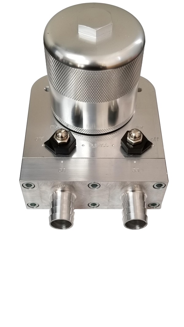 IPR CF2 Manual Select Bypass High Flow Coolant Filter Ford 6.0 Back